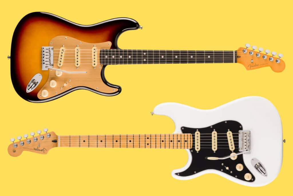 Mexican Fender vs American Fender Guitars: What's The Difference? Fender Player II Stratocaster vs. American Ultra II Stratocaster
