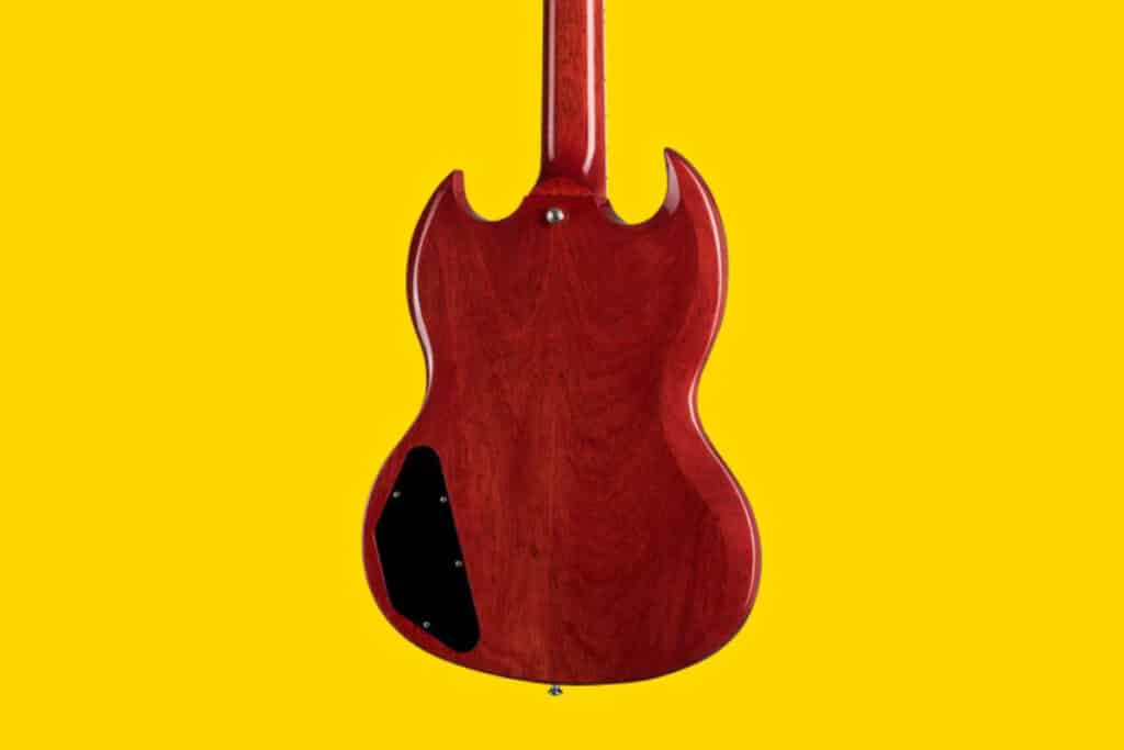 Gibson SG Standard '61 Reviews: Is It Worth It? Gibson SG Standard '61 back