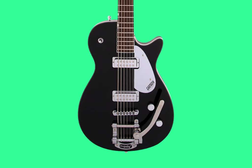 Best Baritone Guitar For Dark Country Music: Budget & Premium Gretsch Guitars G5260T Electromatic Jet Baritone With Bigsby Black