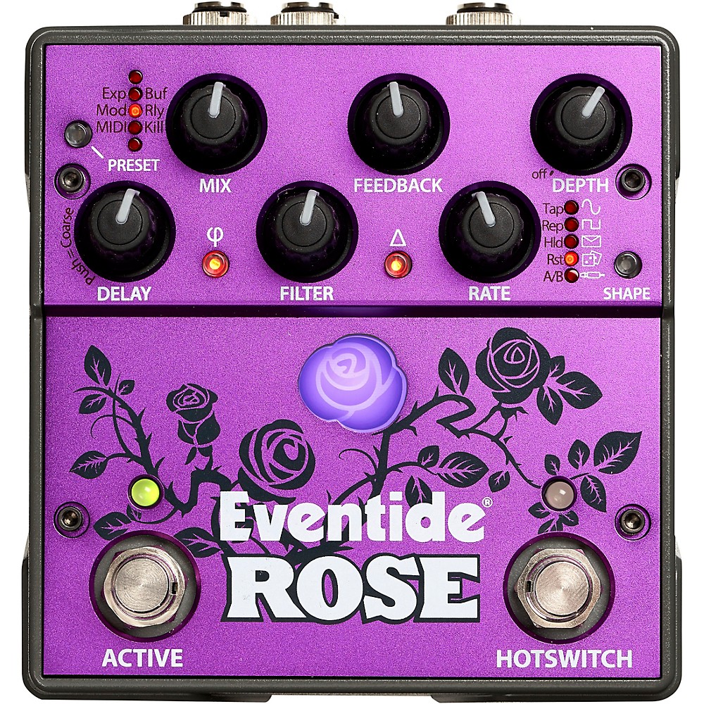 Eventide Rose Bit-Bucket Brigade Delay Effects Pedal