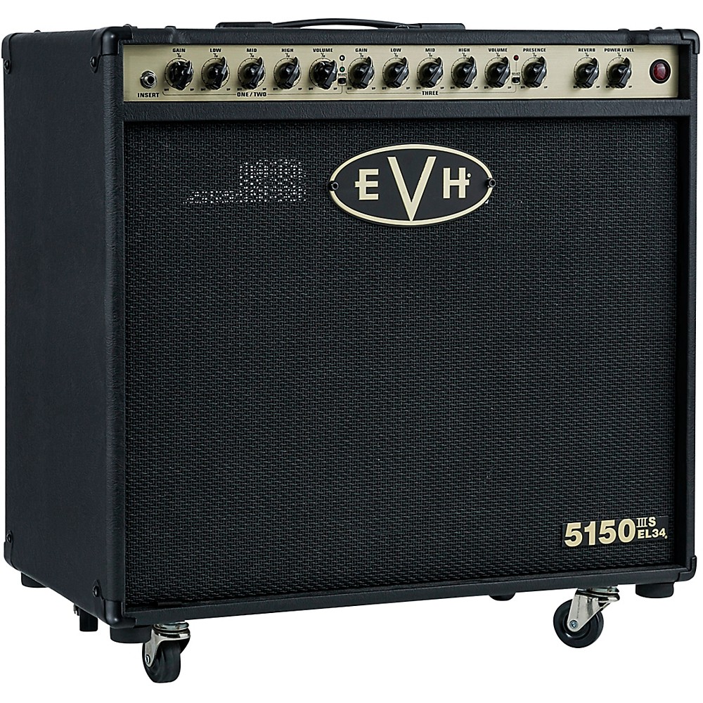 EVH 5150III EL34 50W 1x12 Tube Guitar Combo Amp Black