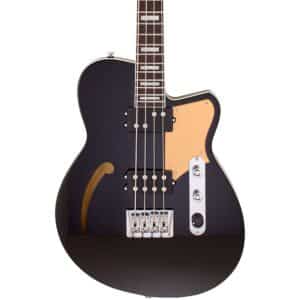 Reverend Dub King Electric Bass Guitar Midnight Black