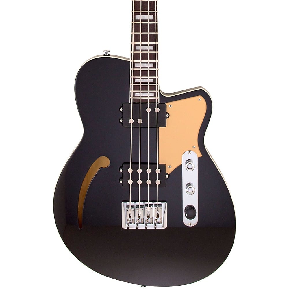 Reverend Dub King Electric Bass Guitar Midnight Black