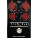 J.Rockett Audio Designs Airchild 660 Compressor Effects Pedal Black and Oxblood