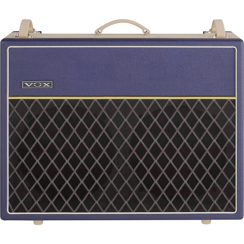 VOX AC30 Custom 30W 2x12 Limited-Edition Tube Guitar Combo Amp Blue/Cream