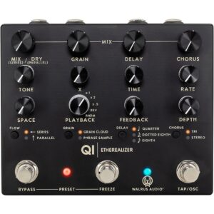 Walrus Audio Qi Etherealizer Multi-Effects Pedal Black